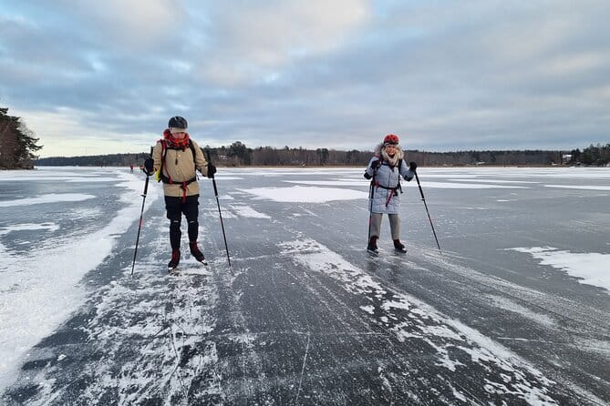 Nordic Ice Skating on a Frozen Lake in Stockholm - Frequently Asked Questions