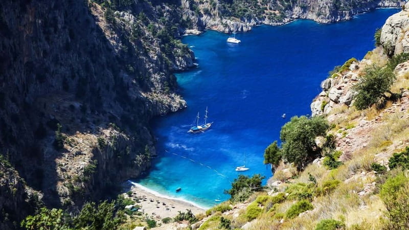 Ölüdeniz: Blue Cave, Butterfly Valley & Lunch Boat Tour - Unique Stops Like Soguksu Bay and Camel Beach