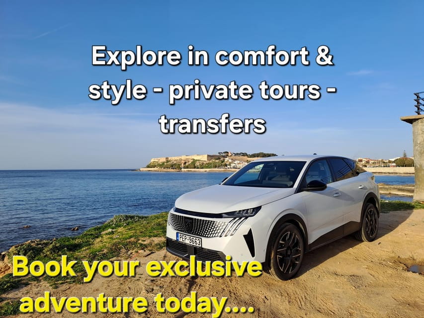 Organize your private tour with Kostas - Exploring the Highlights of Your Custom Crete Tour