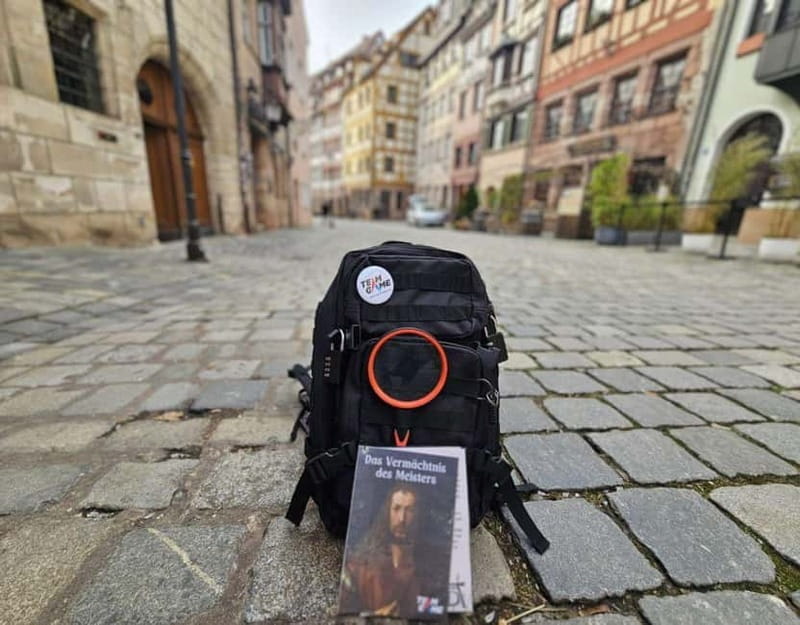 Outdoor escape with puzzle backpack in Nuremberg: The master's legacy - Price and Logistics
