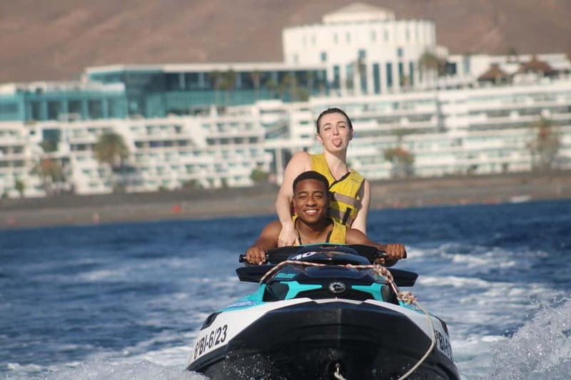 PACK DUO Lanzarote: Buggy and Jet Ski Adventure - Atlantic Adventure: Jet Skiing at Playa Chica