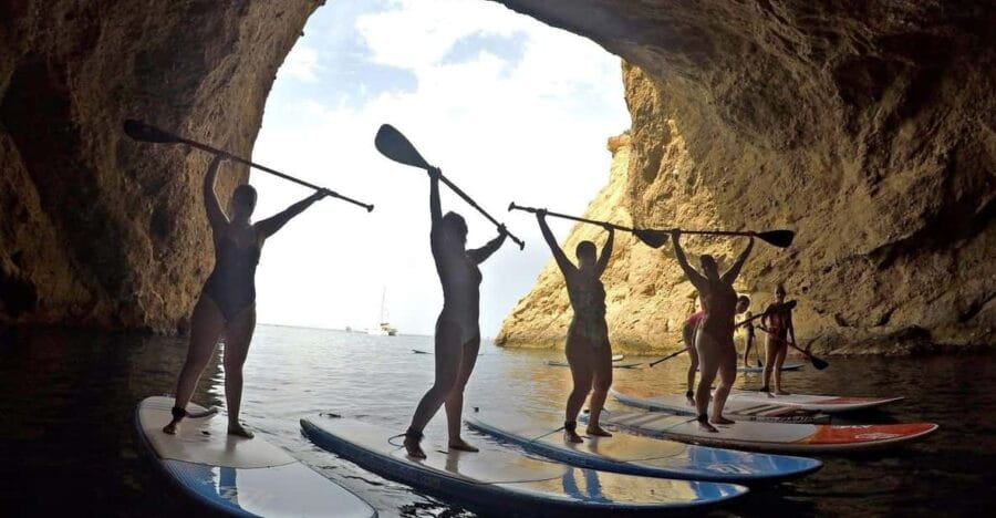 Paddle surf course - The Details of the Paddle Surf Course in Ibiza