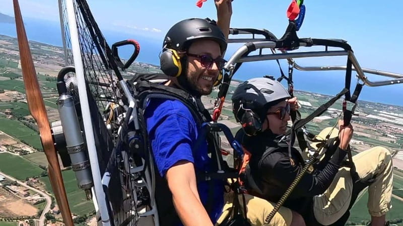 Paestum: powered paragliding flight over the temples - The Logistics and Practical Details