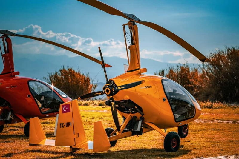 Pamukkale: Gyrocopter Flight Over the Travertines - The Flight Itself: What to Expect