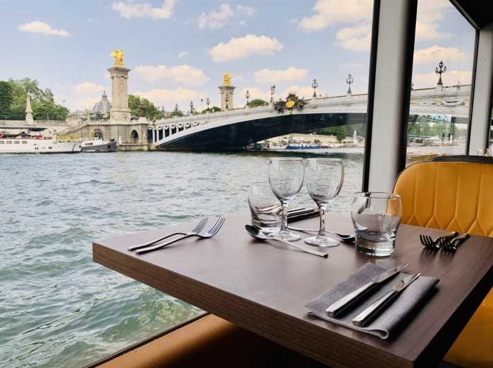 Paris: River Seine Cruise with 3-Course Lunch - Key points / Takeaways