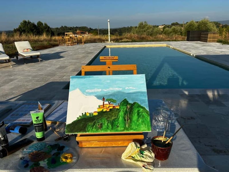 Peccioli: Painting Experience with Wine and Snacks - What’s Included and How It Works