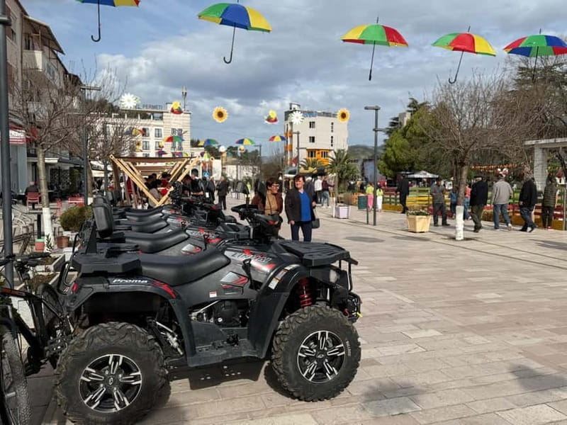 Përmet: Adventure ATV Tour to Benja Thermal Baths - The Thrill of the Vjosa Valley and Petran Bridge