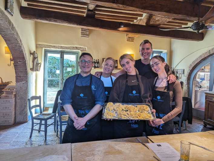 Pienza: Tuscan Cooking Class of Homemade Pastas and Cantucci - What to Expect: The Cooking Experience