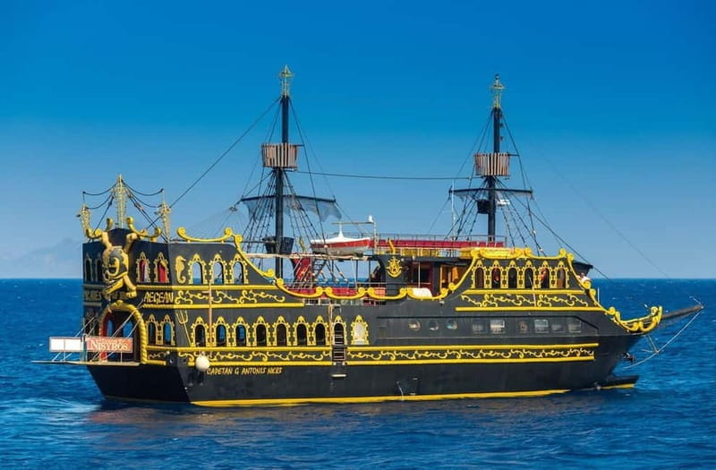 Pirate Cruise from Kos to Kalymnos, Pserimos, Plati & BBQ - The Itinerary: What to Expect on Your Day