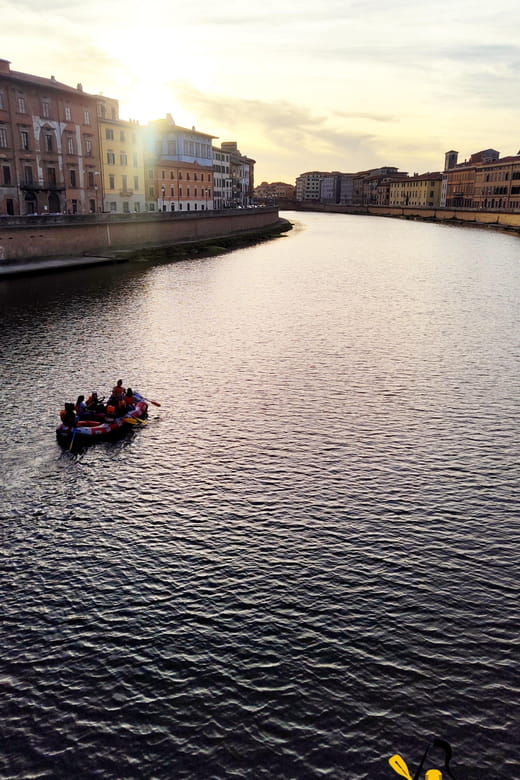 Pisa: rafting tour with aperitif - Logistics and Practicalities