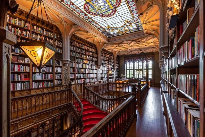 Porto: Livraria Lello Entry Ticket - The Literary Collection and Personal Touches