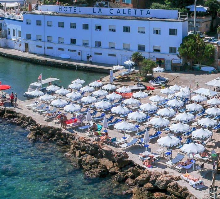 Porto Santo Stefano: La Caletta beach club - Cocktails under the umbrella - How Price Reflects Value and What You Get