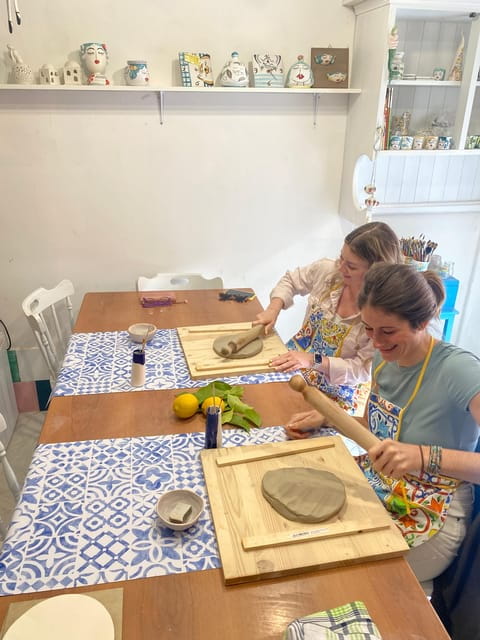Positano: Ceramic class experience - What the Workshop Entails