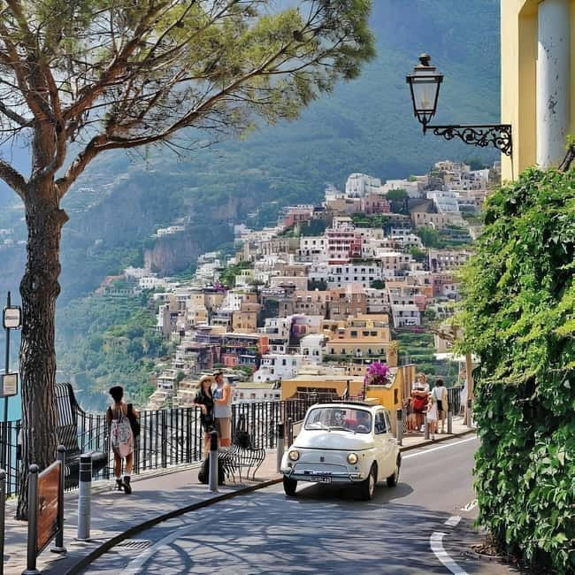 Positano: vintage Fiat 500 private tour from your Hotel - Exploring Positano and the Amalfi Coast in a Classic Fiat 500