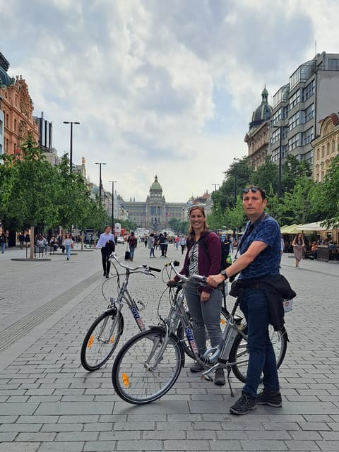 Prague E-Bike City Ride tour : 2hrs - The Authentic Czech Beer Hall Experience