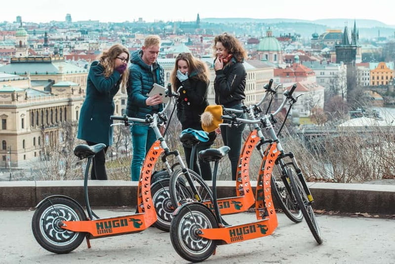 Prague: Fat Tire or Regular Scooter Tour with A Local Guide - Exploring Prague by E-Scooter: The Details