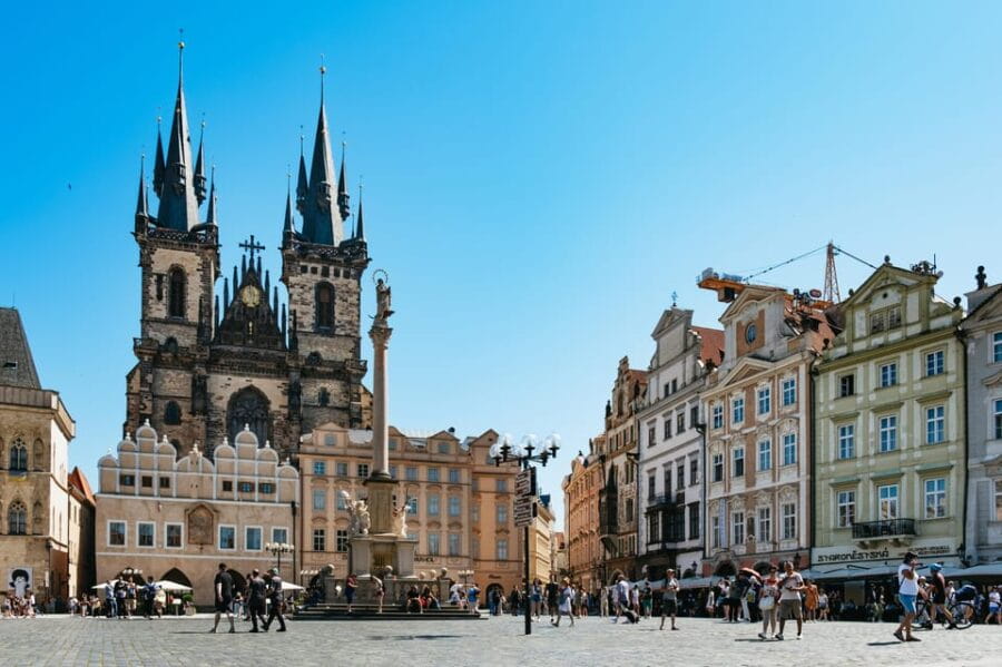 Prague: Old Town, Astronomical Clock and Underground Tour - Walking Through Lesser Town and Across Charles Bridge