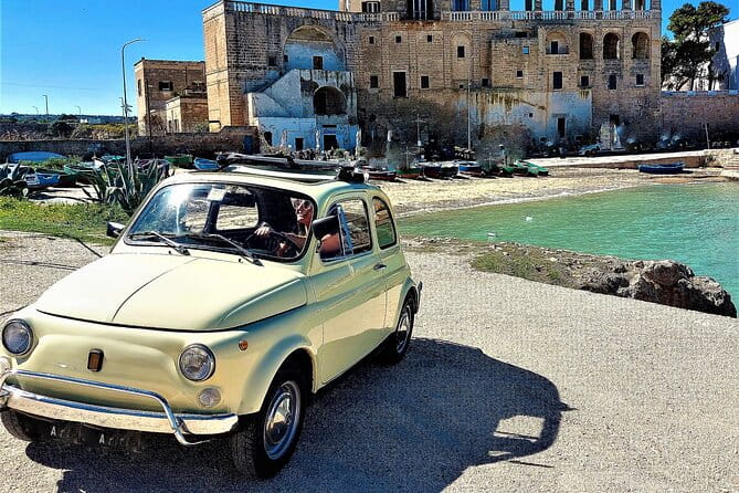 Private and Guided Tour with Vintage Fiat in Ostuni and Cisternino - The Experience of a Lifetime in a Vintage Fiat