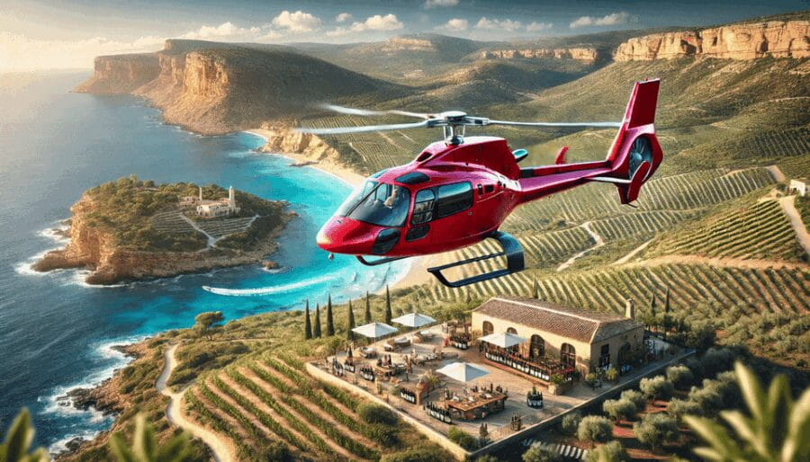 Private Helicopter Ride and Winery Tour - Key points / Takeaways
