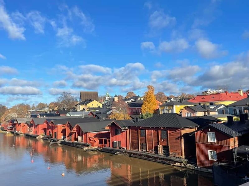 Private Medieval Porvoo by Car from Helsinki - The Charm of Cobblestone Streets and Wooden Houses