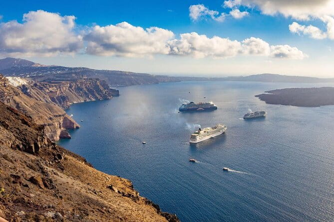Private Sunset Cruise with Dinner and Drinks! - The Best Part: Watching the Santorini Sunset