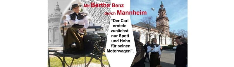 Public tour With Bertha Benz through the city of inventors Costume tour - Value and Practical Tips