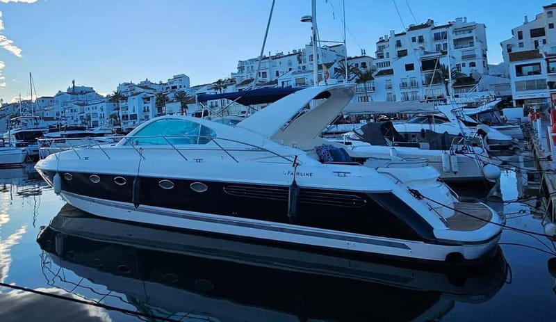 Puerto Banús: Bachelorette party on a yacht - The Two Yacht Options: Targa 37 vs. Targa 48 GTS