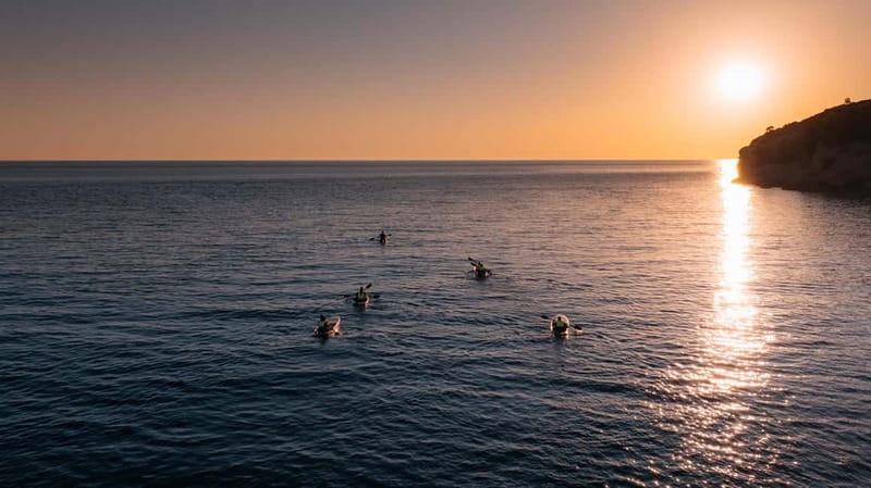 Pula: Sunset Clear Kayak Tour to Caves & Valley of Tears - What You Can Expect at Each Stop