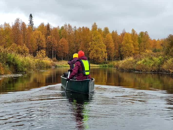 Pyhätunturi: Easy Canoe Trip on Lake Pyhäjärvi - Entering the Calm of Lake Pyhäjärvi