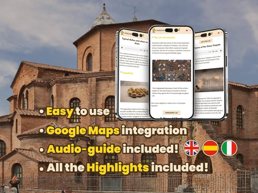 Ravenna: Digital guide made with a Local for your tour - Price and Value Analysis