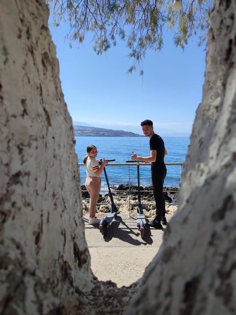Rethymno: e-Scooter tour on the old and new town - Entering Rethymno’s Historic Heart