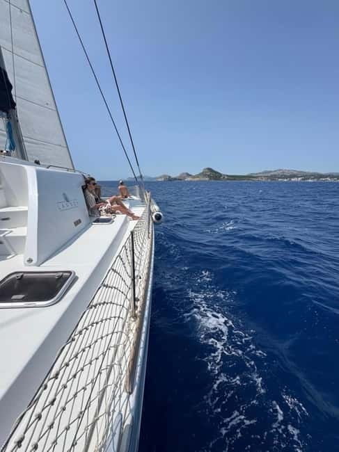 Rhodes: All inclusive Catamaran Escape with Lunch & Drinks - The Itinerary: A Day of Highlights and Hidden Gems