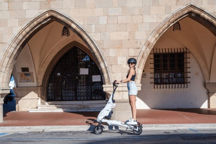Rhodes: Explore the New and Medieval City on Trikkes - Discovering the Medieval Town and Hidden Paths