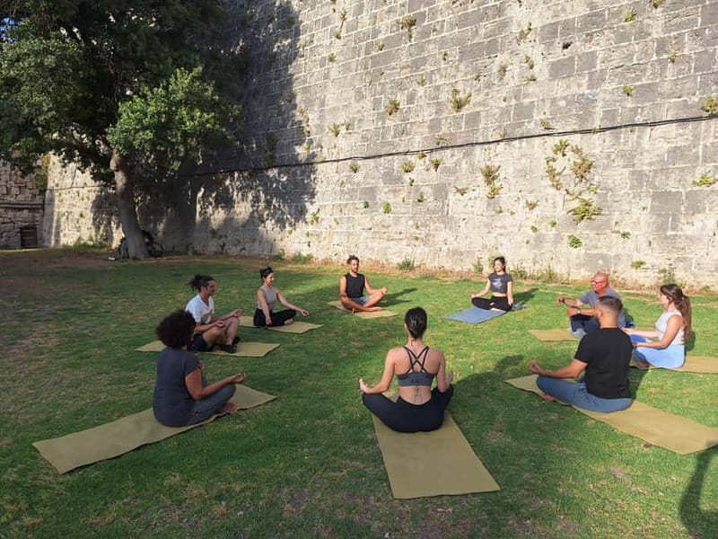 Rhodes Town: Outdoor Yoga at Grand Masters Garden - Practical Details and Value