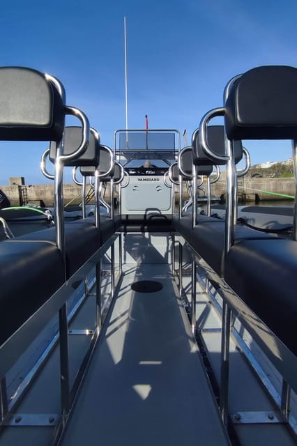 Ribeira Grande: Sunset Boat Tour |Cintrão Cape - Crossing the Open Sea at Sunset