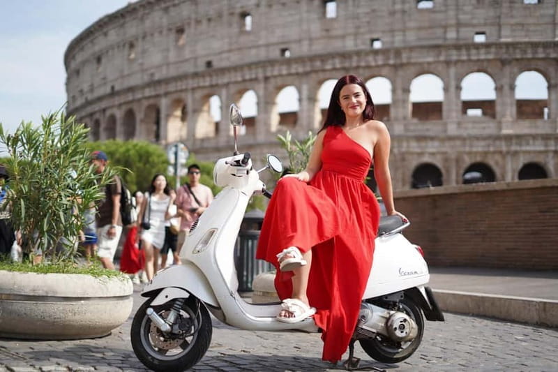 Roma City Vespa tour Big Group - FAQ