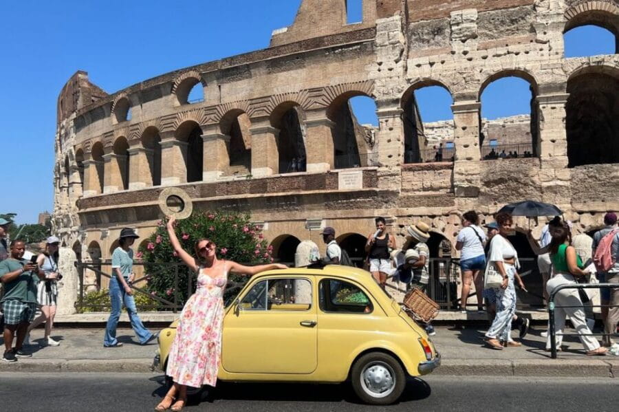 Rome: 3 hour panoramic tour of Rome with a vintage Fiat 500 - The Practical Side: Price, Duration, and Comfort
