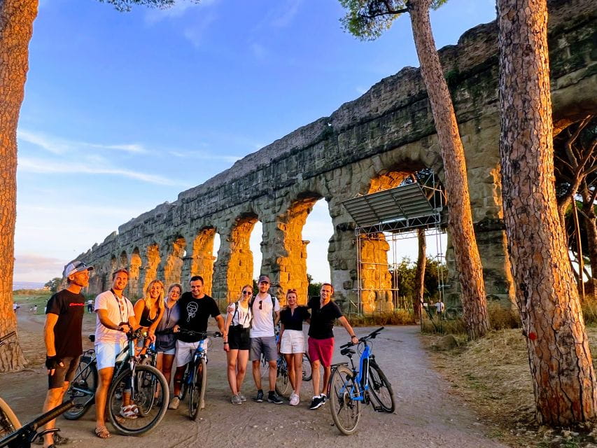 Rome: Appian Way & Catacomb Sunset E-bike Tour with Aperitif - Discovering the Catacombs of St. Callisto