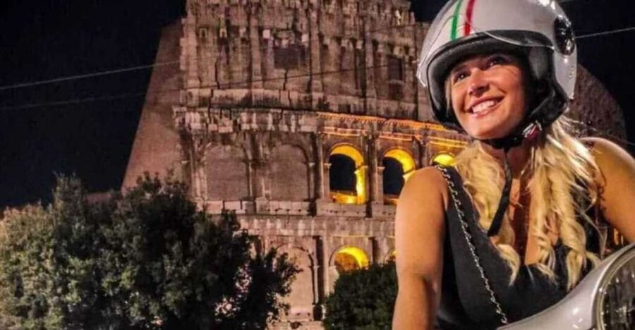 Rome by Night Vespa Tour With Driver/Private Guide - The Itinerary: From Ancient Ruins to Hidden Gems