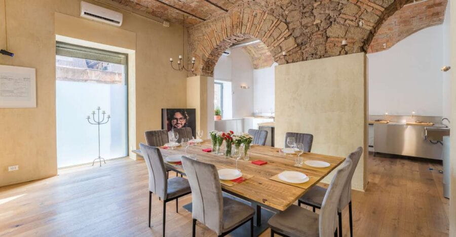 Rome: Five Shapes of Pasta Cooking Class in Ancient Tavern - The Meal and Tasting Experience