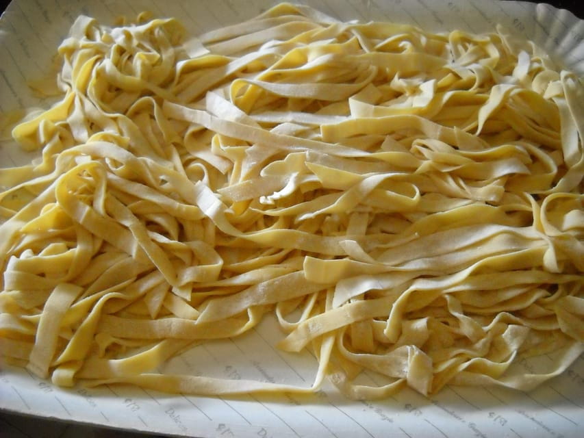 Rome: Homemade Tagliatelle Cooking Class + Prosecco & Lunch - FAQ