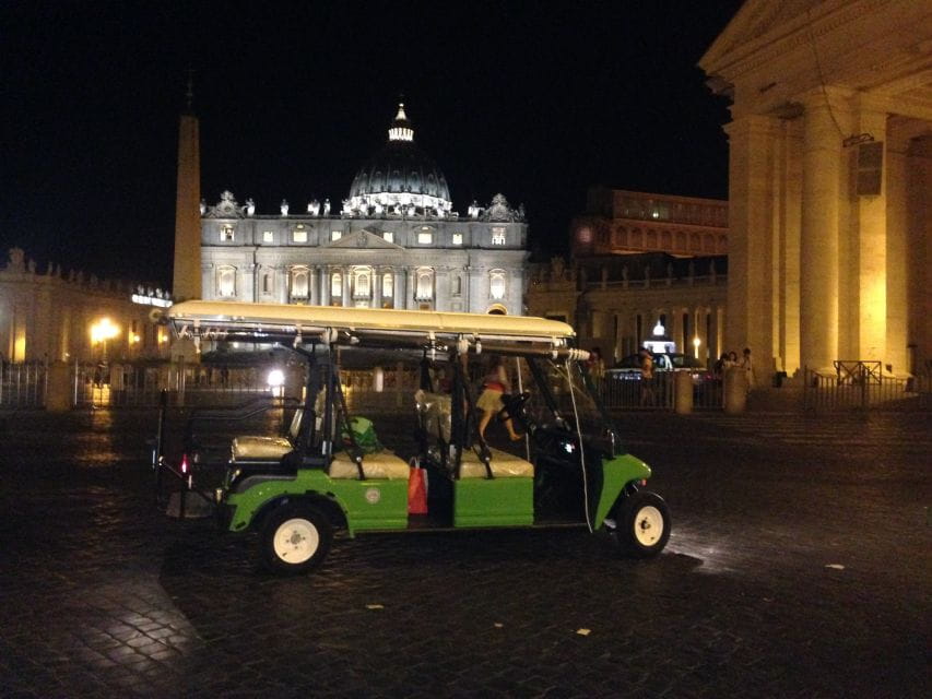 Rome: Imperial City Tour by Golf Cart with Optional Transfer - Entering Rome’s Most Famous Sites