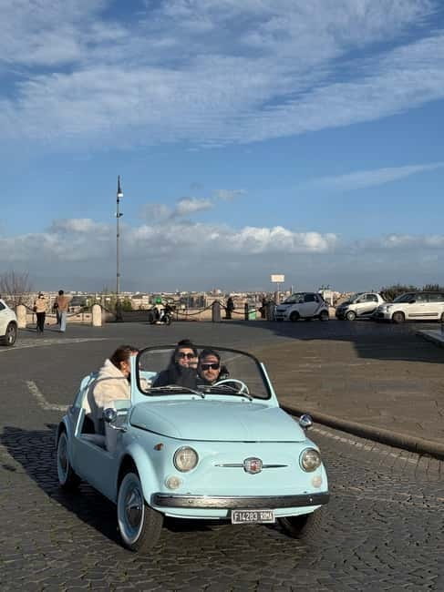 Rome: Private Open-Top Fiat 500 Tour with Driver - Cruising in Style: What to Expect on the Tour