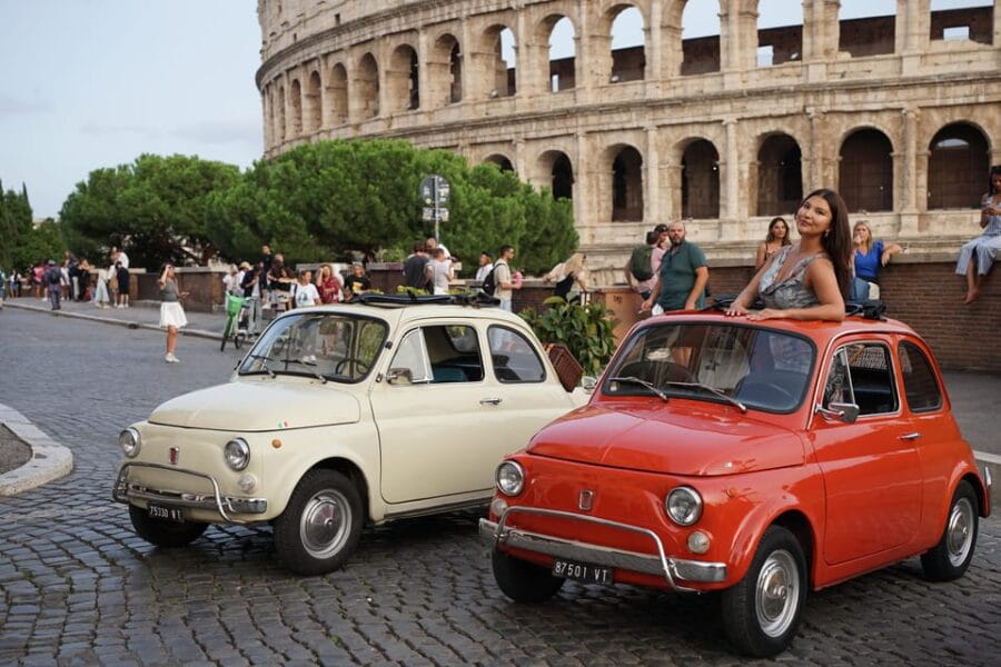 Rome: Retro Fiat500 Car Tour with Professional Photos - The Real Value of This Tour