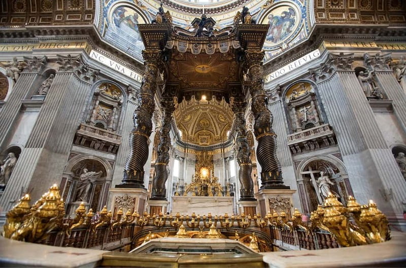Rome: Skip The Line St.Peters Basilica, Tombs & Dome Tour - The Hidden Treasures: Papal Tombs & Grottoes