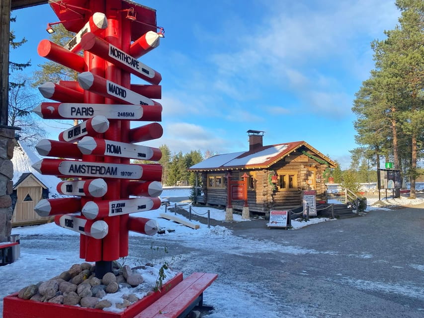 Rovaniemi: Guided Tour of Santa Claus Village with Pickup - Santa’s Post Office and Sending Arctic Postcards