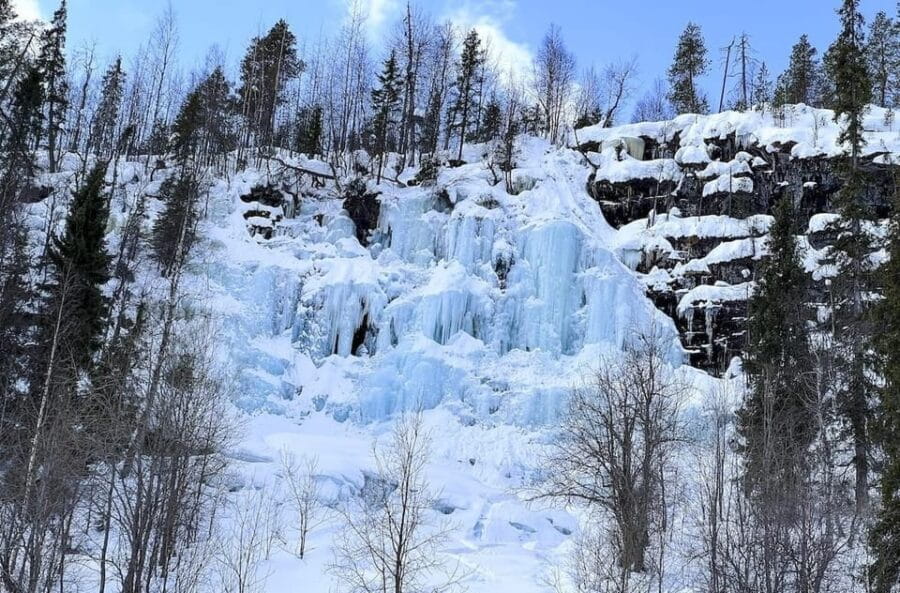 Rovaniemi: Korouoma Canyon & Frozen Waterfalls Tour with BBQ - Trekking Through a Winter Wonderland