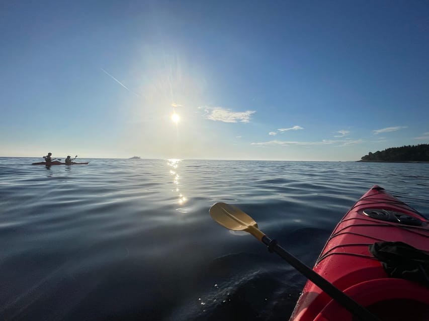 Rovinj: BUBA SUNSET KAYAK, snorkeling&driknks incuded - Price and Logistics