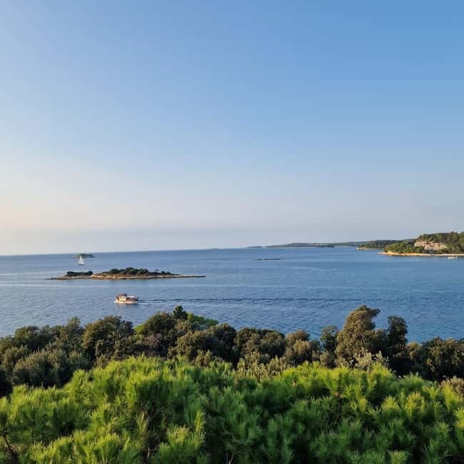 Rovinj Islands, LImski Fjord & Shellfish Tasting (Optional) - Red Island: A Peaceful Retreat
