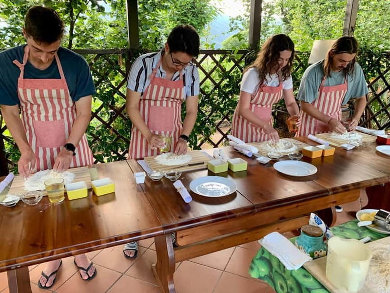Salerno: Relax day in the green: Cooking Class, Pool, Dinner - Price and Logistics